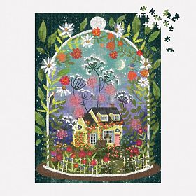 Galison Puzzle Blühender Garten Joy Laforme 1000 Teile, Galison