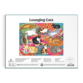 Galison Puzzle Faulenzende Katzen 1000 Teile