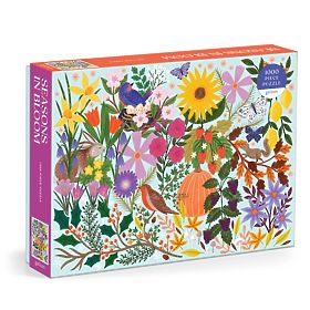 Galison Puzzle Jahreszeiten in Blüten 1000 Teile