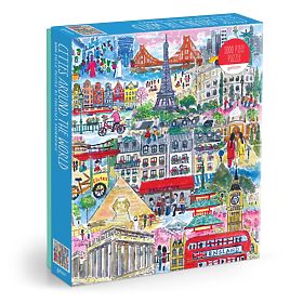 Galison Puzzle Städte der Welt Michael Storrings 1000 Teile