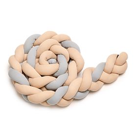 Geflochtener Bettnestchen - Beige und Grau