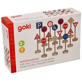 GOKI - Holz-Verkehrszeichen