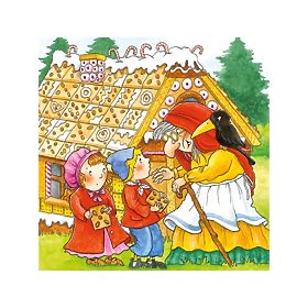 Goki Holzbausteine Märchen 9 Stück, Goki