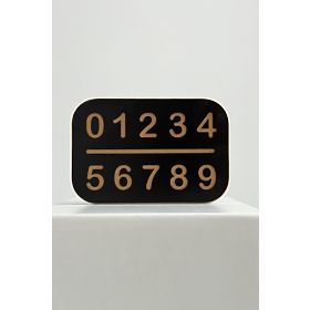 Grafomotorische Tafel - Ziffern