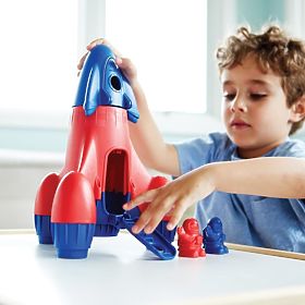 Green Toys Rakete Blau