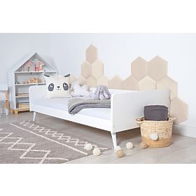 Sechseckiges Polsterpaneel – Creme, MIRAS