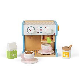 Holz-Kaffeemaschine