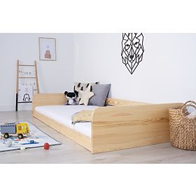 Holzbett Sia - naturbelassen ohne Lackierung