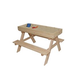 Gartenset aus Holz