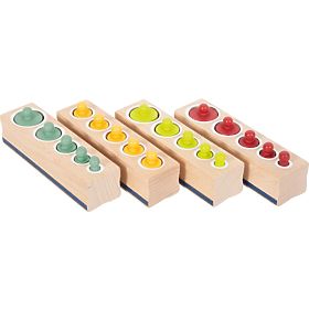 Einlegegewichte aus Holz