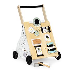 Holzlauflernwagen Schiebewagen Lernwagen für Kinder ECOTOYS
