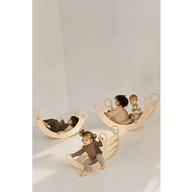 Holzschaukel Montessori S - natur