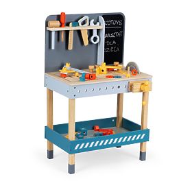 Holzwerkstatt mit Werkzeugen - 47 Stück ECOTOYS