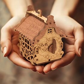 iDventure 3D Holzpuzzle Rätsel Frohes Neues Jahr