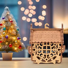 iDventure 3D Holzpuzzle Rätsel Frohes Neues Jahr, iDventure