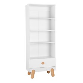 Bücherschrank Ida weiss, Pinio