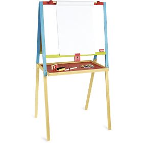 Jeujura Holz-Multiaktivitätstafel 56x43 cm mit Zubehör