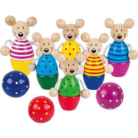 Kegelspiel Mäuse
