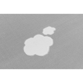 Kinder Teppich Sky Cloud - silber, LIVONE