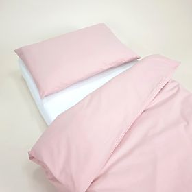 Kinder-Baumwollbettwäsche 100x135 cm - rosa, Ourbaby®