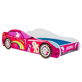 Kinderbett Auto Pink Car 160x80