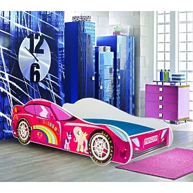 Kinderbett Auto Pink Car 160x80