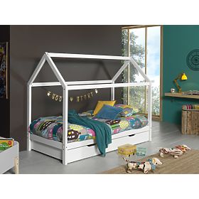 Stauraum für Hausbett Dallas Hip - Weiß