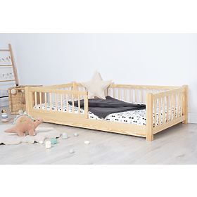 Niedriges Kinderbett Montessori Ourbaby - natur, Ourbaby®