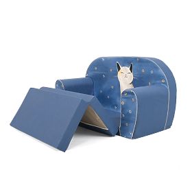 Kindersofa - Schlafendes Kätzchen