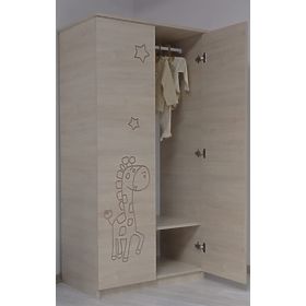 Kleiderschrank – Sonoma-Eiche