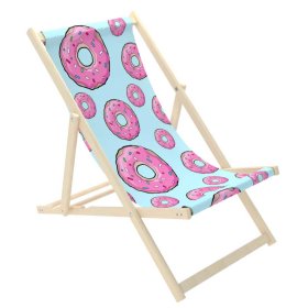 Pink Donuts Strandkorb, Chill Outdoor