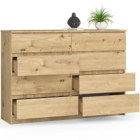 KOMMODE K140 8SZ CLP EICHE ARTISAN