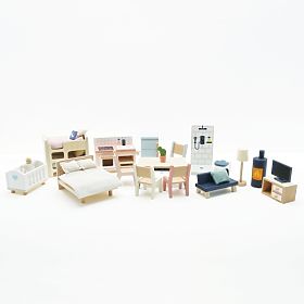Le Toy Van Möbel Starter Daisylane - Komplettset für Puppenhaus