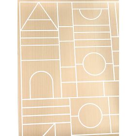 Le Toy Van Petilou Wagen mit Regenbogenbausteinen