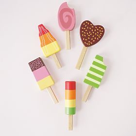 Le Toy Van Set mit Eis am Stiel
