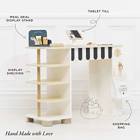 Le Toy Van Verkaufsstand mit Kasse und Zubehör