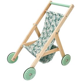 Leichter Holzpuppenwagen