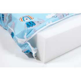 Matratze mit einem Muster - blauer Elefant, Ourbaby®