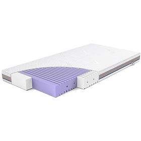 Matratze für Kinderbett ASEPTIC aus antibakteriellem Schaum: Größe - 140x70, Rücken