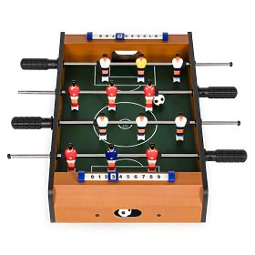 Mini Tischfußball für Kinder mit zwei Bällen und Führungen
