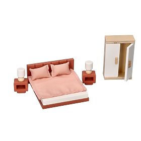 Möbel für Puppenhaus Schlafzimmer