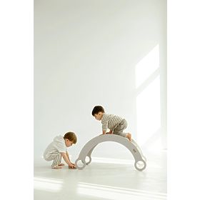 Montessori Holzschaukel M - weiß