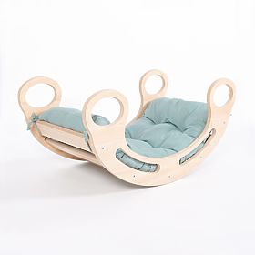 Kissen für Montessori-Schaukel - grün