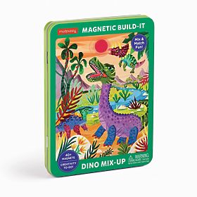 Mudpuppy Magnetisches Bauset Dino Mix-Up, Mudpuppy