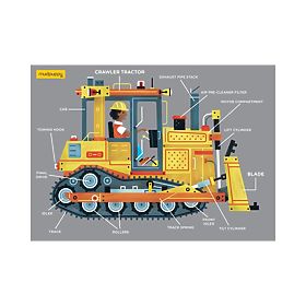 Mudpuppy Puzzle Bulldozer 48 Teile, Mudpuppy
