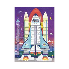 Mudpuppy Puzzle Space Shuttle 48 Teile, Mudpuppy