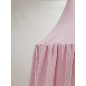 Musselin-Baldachin – rosa