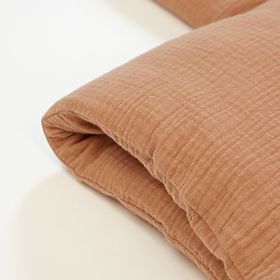 Musselin-Bettwäsche Ourbaby 135x100 + 40x60 cm - Toffee, Ourbaby®