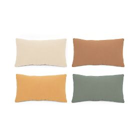 Musselin-Kissen Ourbaby 20x35 cm - Senfgelb