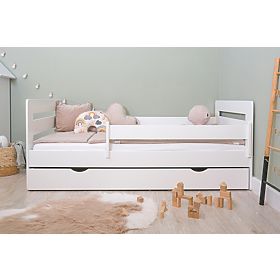 Ourbaby Kinderbett Tomi - Weiß, All Meble